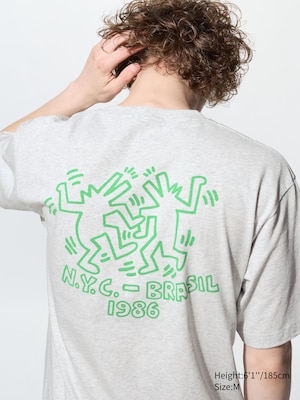 NY POP ART UT Graphic T-Shirt (Keith Haring)