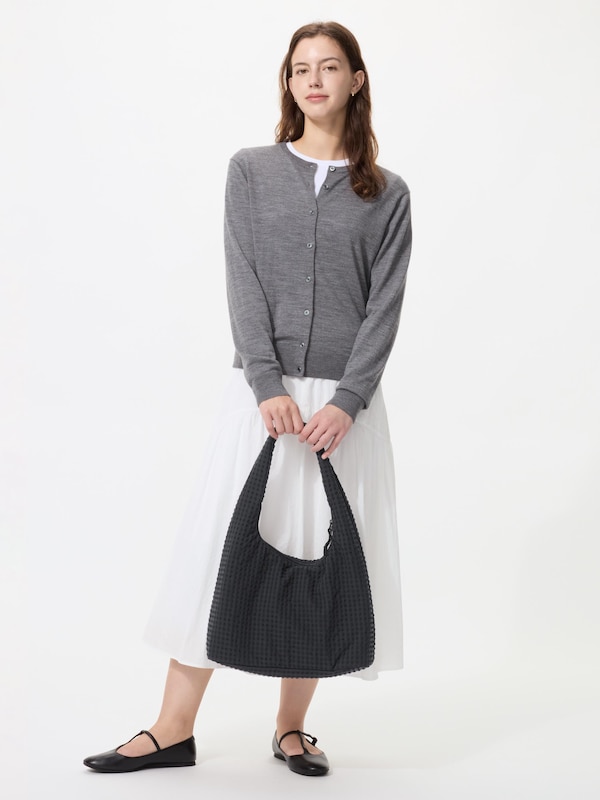 Seersucker Shoulder Bag