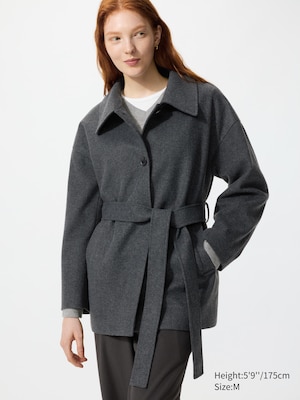 Soft Brushed Half Coat