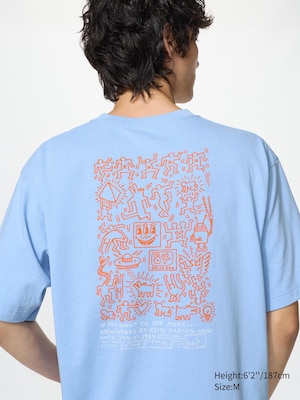 NY POP ART UT Graphic T-Shirt (Keith Haring)