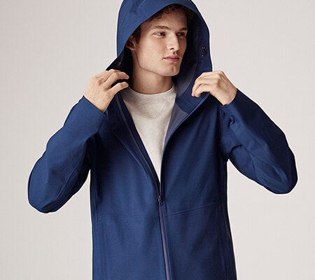 BLOCKTECH PARKA MIT KAPUZE