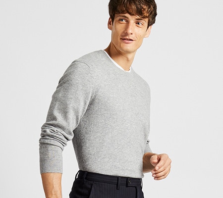 MAGLIONE CASHMERE GIROCOLLO