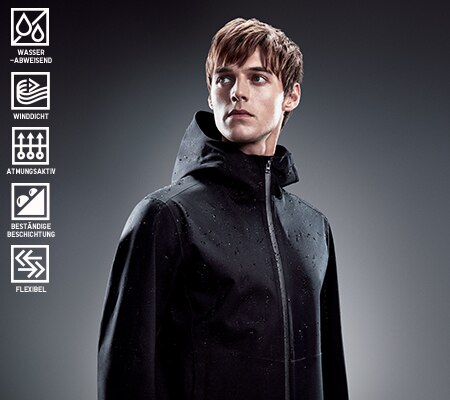 BLOCKTECH PARKA MIT KAPUZE