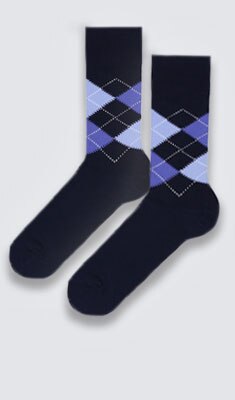Chaussettes à motifs
