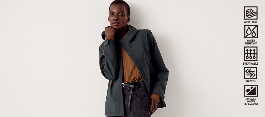uniqlo block tech pants