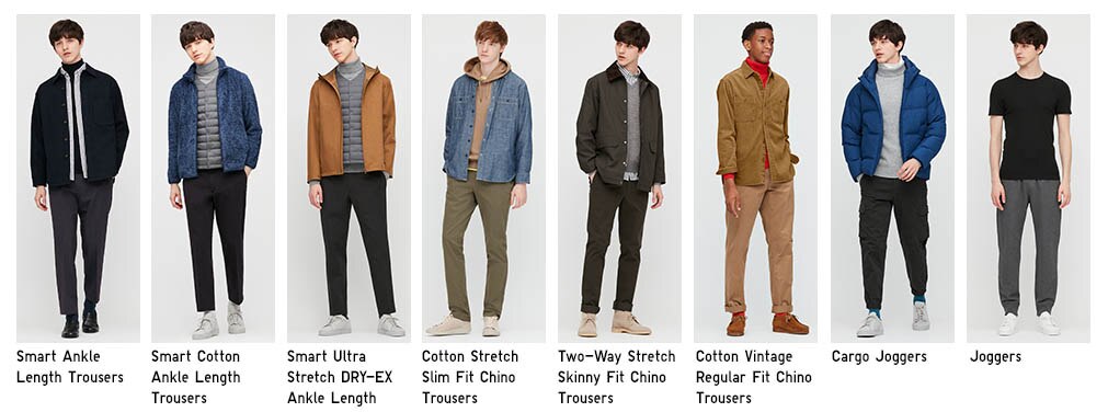 mens smart chino trousers