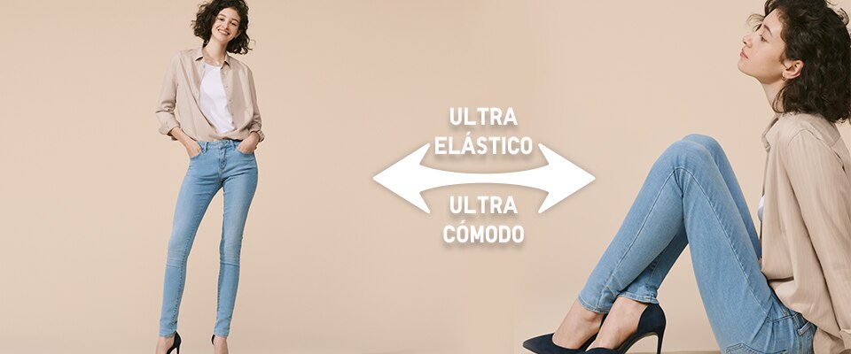 VAQUERO ULTRA ELÁSTICO TIRO MEDIO