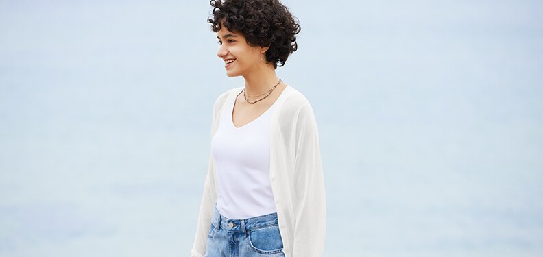 uniqlo pink jumper