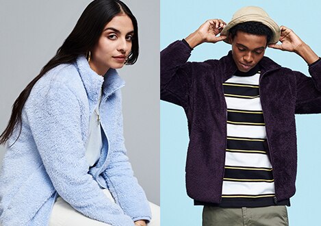 FLEECE ZIPPED JACKET