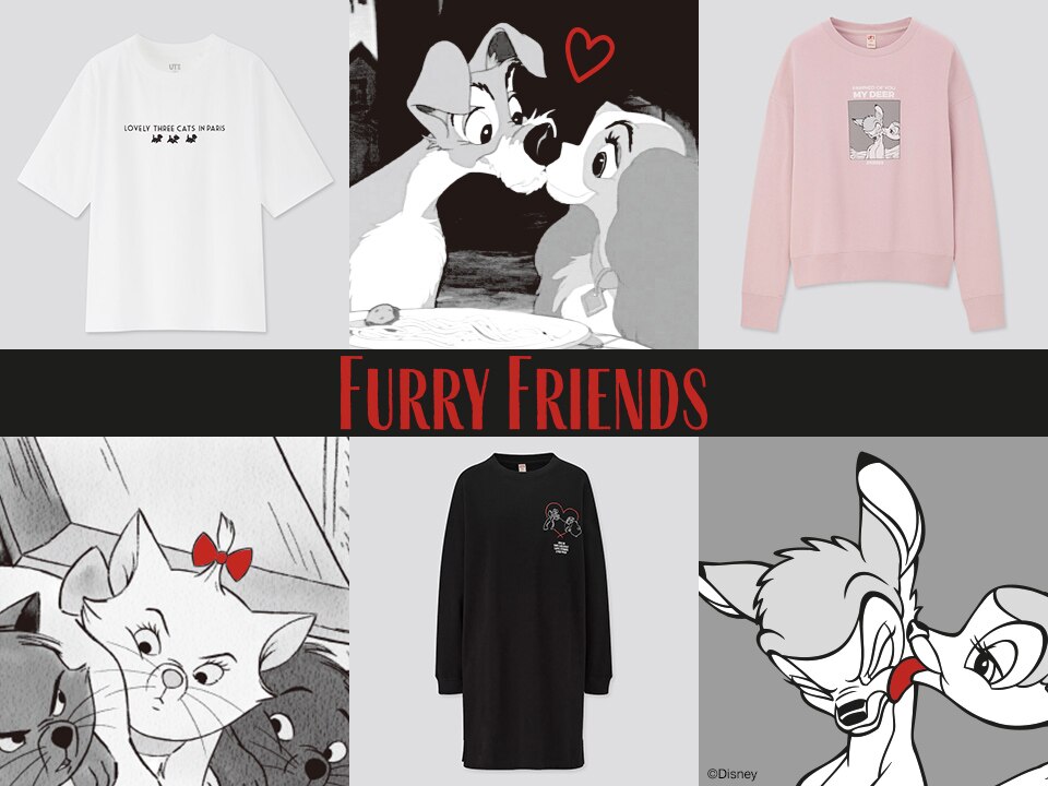 DISNEY FURRY FRIENDS UT COLLECTION