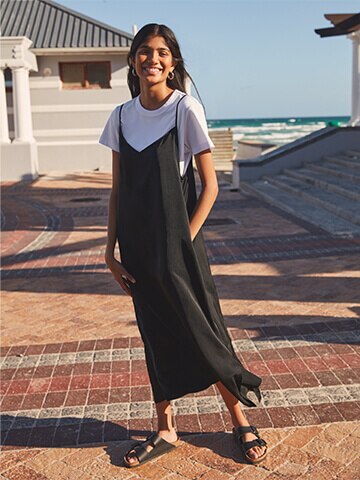 uniqlo slip dress CEGICAP