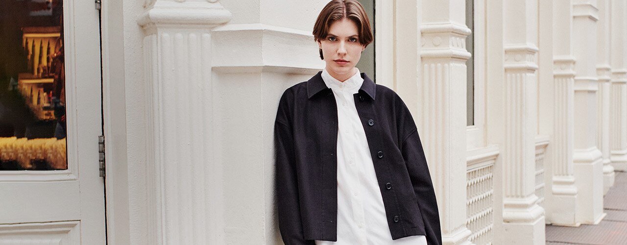 SPRING OUTERWEAR | RELAXED JERSEY JACKET