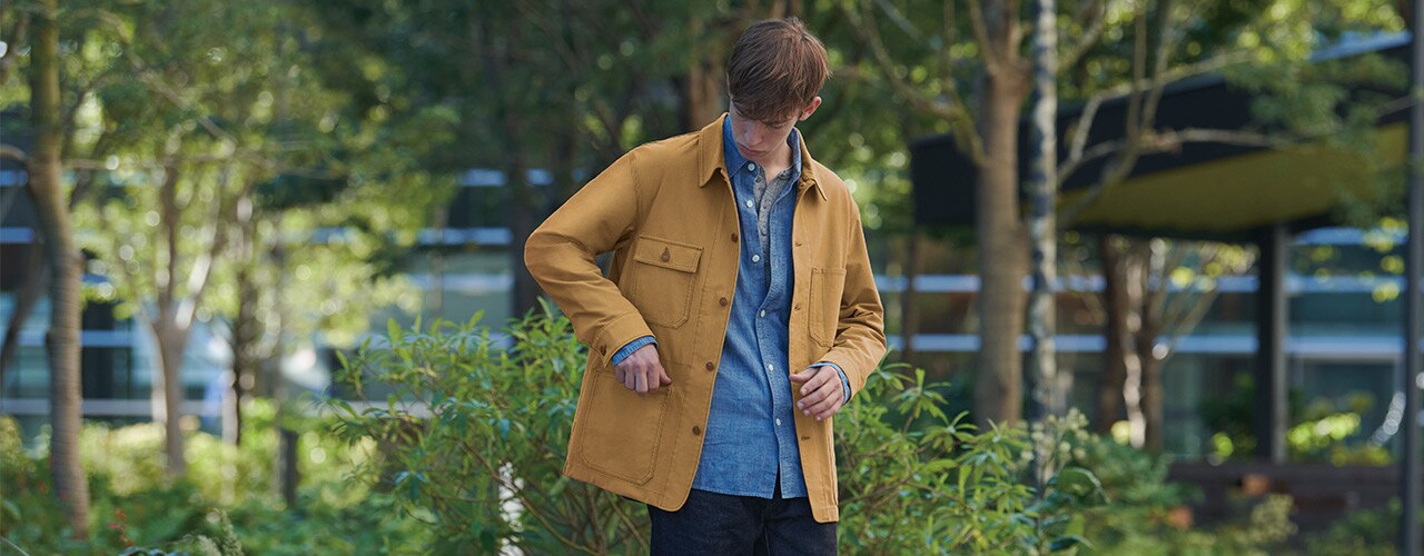 SPRING OUTERWEAR | WASHED JERSEY JACKET