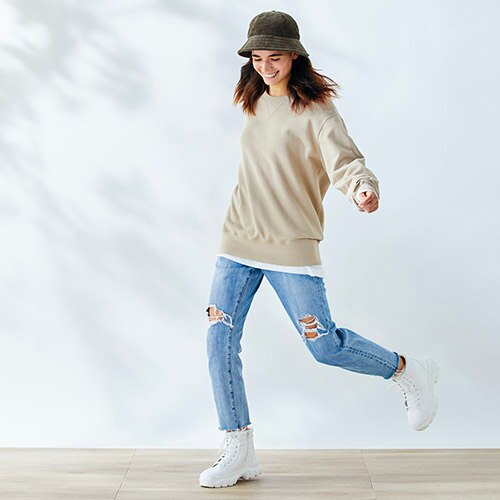 uniqlo peg jeans