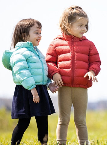 Uniqlo kids hot sale puffer jacket