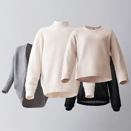 Women's 3D Seamless Knit Jumpers | UNIQLO UK