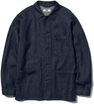 outerwear option blue