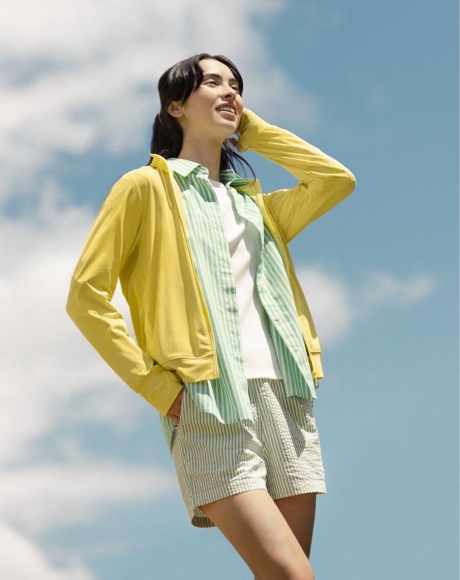 UV protection clothing  Wearable sunscreen for adults and kids  UNIQLO EU