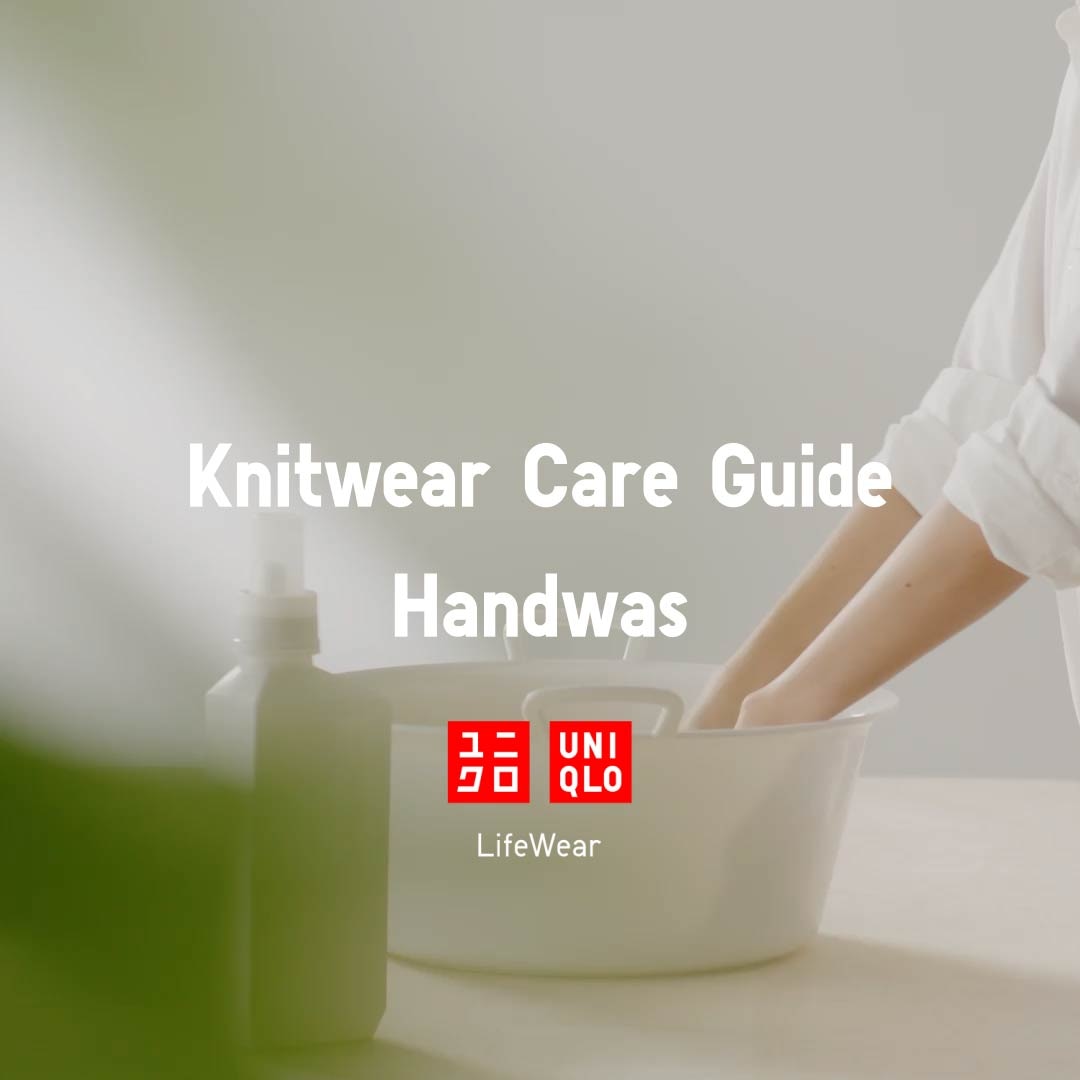 video over knitwear met de hand wassen