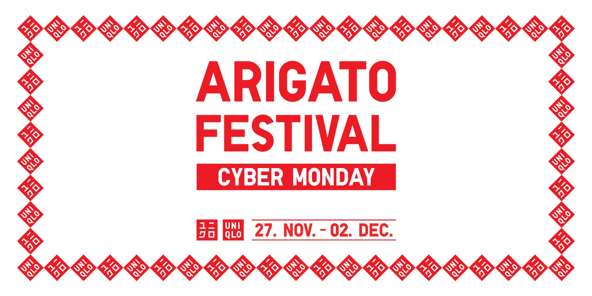 Arigato Festival 27NOV - 02DEC