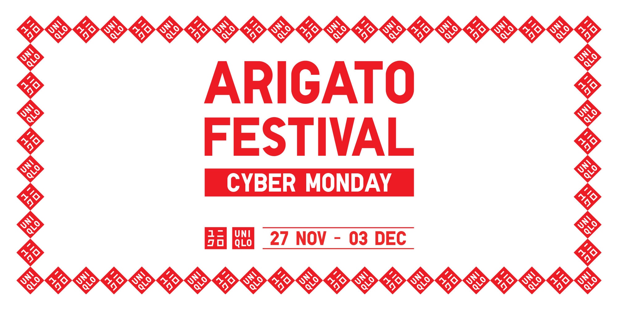 Arigato Festival 27NOV - 03DEC
