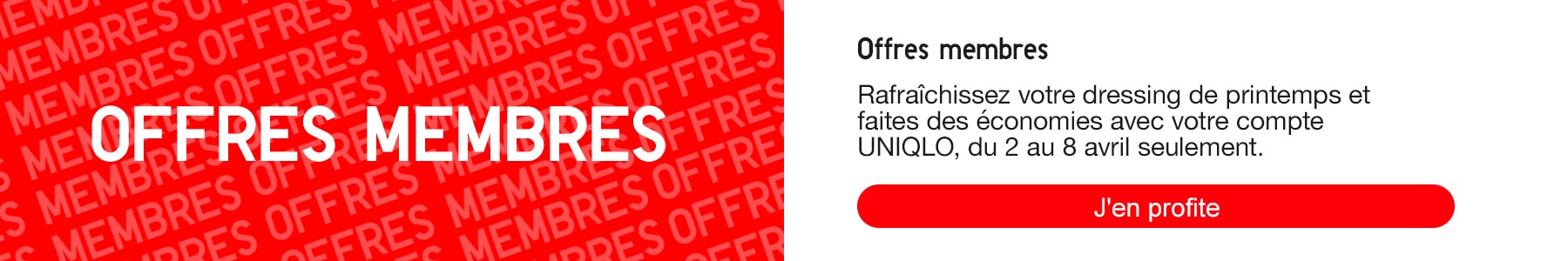 Offres à durée limitée