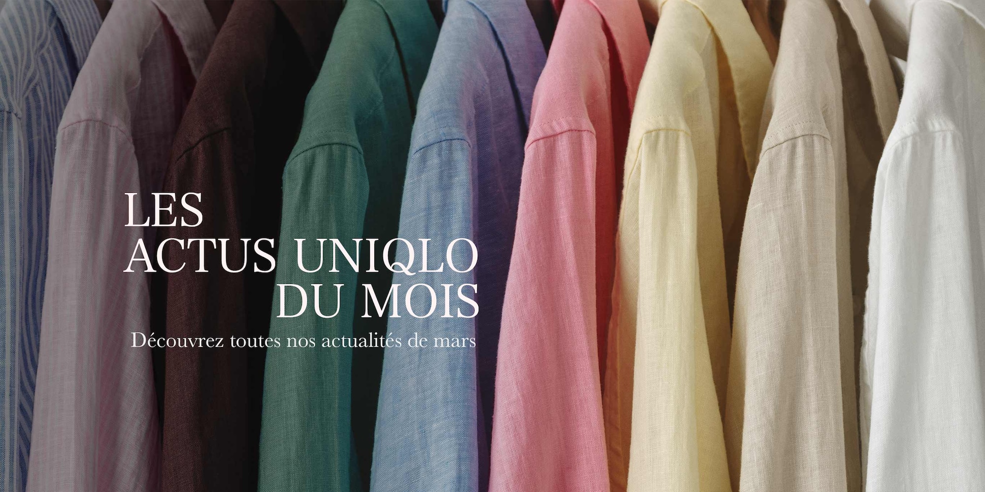 Les actus uniqlo du mois