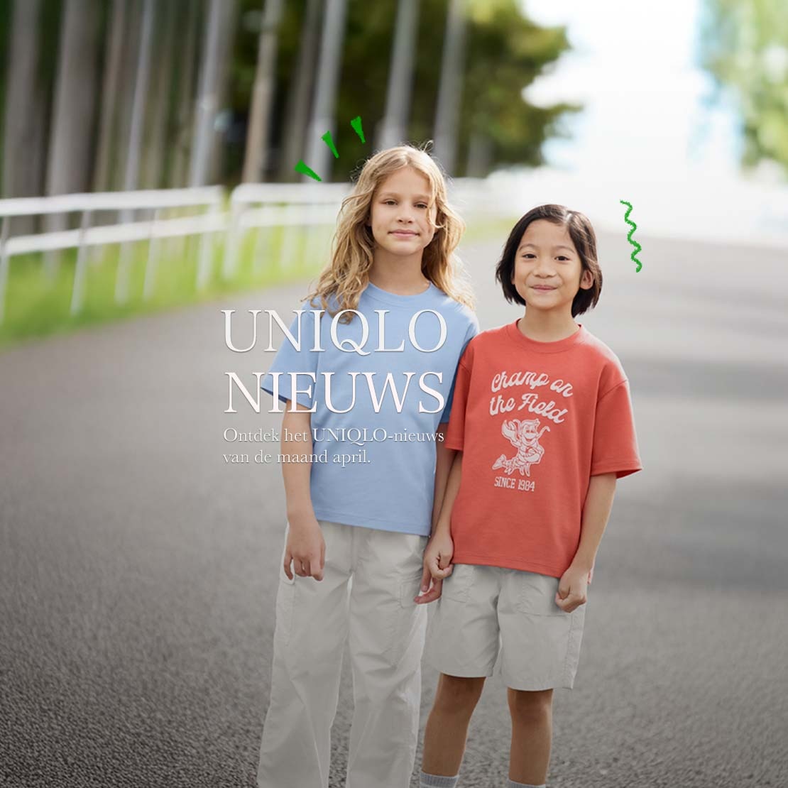 UNIQLO-Nieuws van de maand april