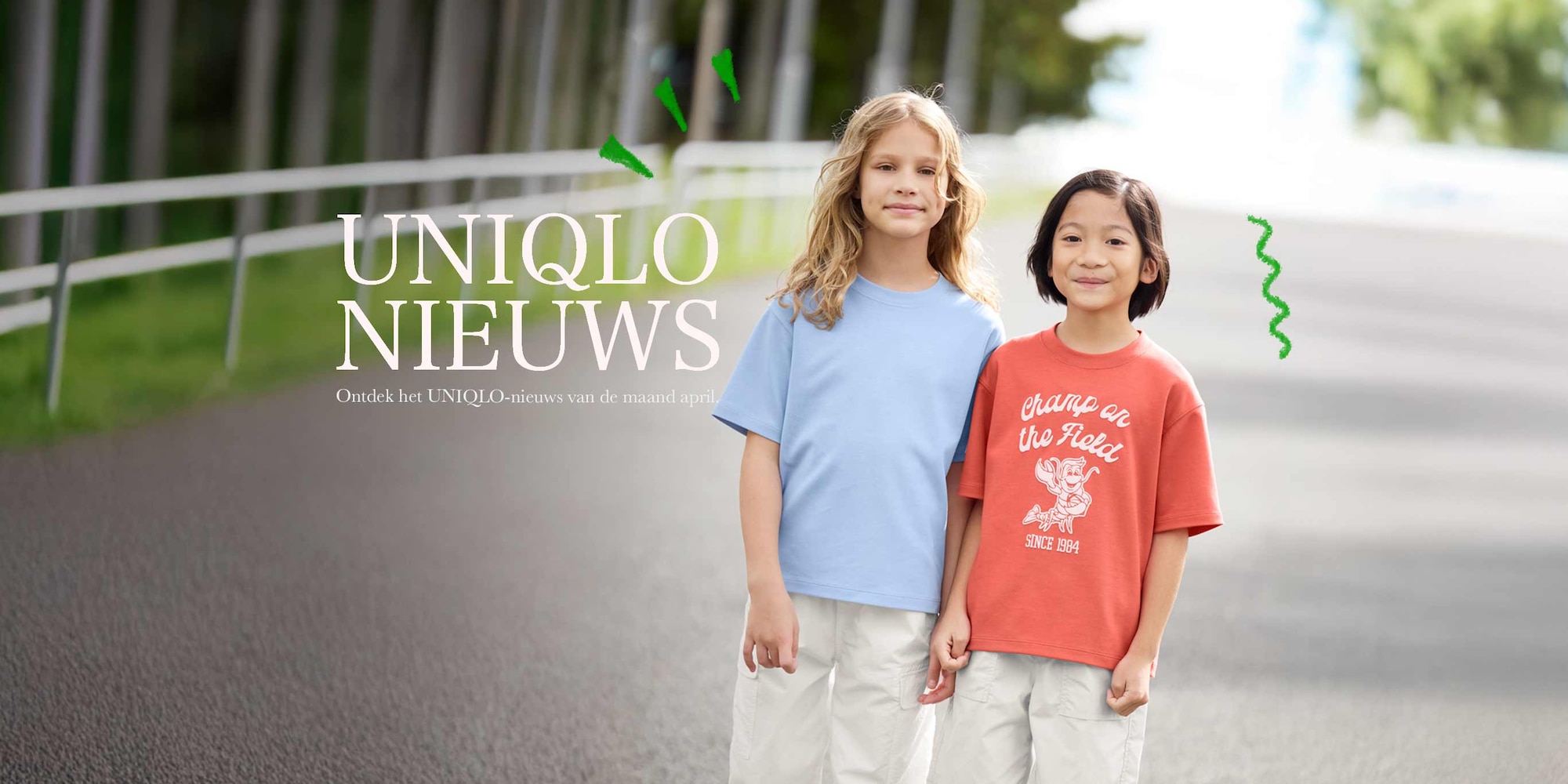 UNIQLO-Nieuws van de maand april