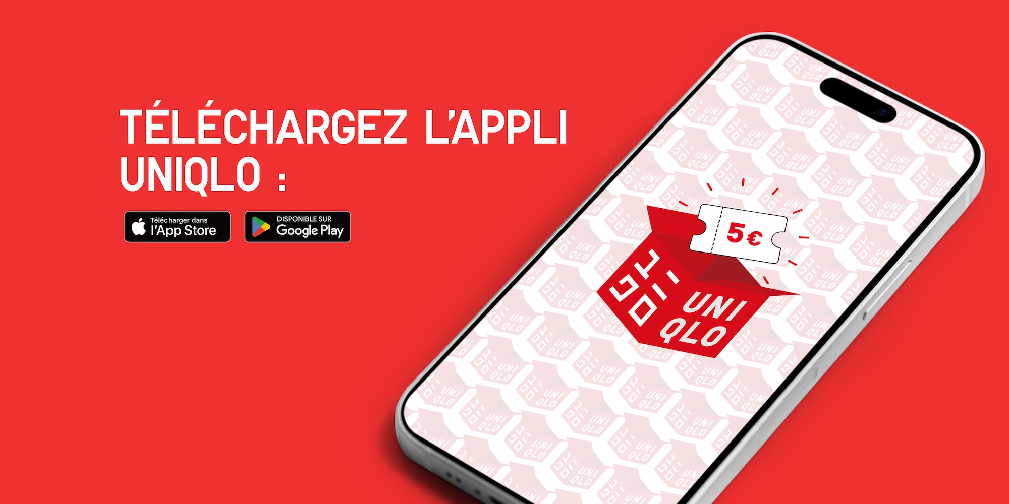 téléchargez l'appli UNIQLO