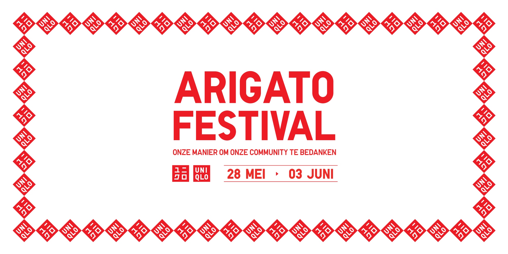 Arigato festival offers to say thank you from may 28th to june 3rd