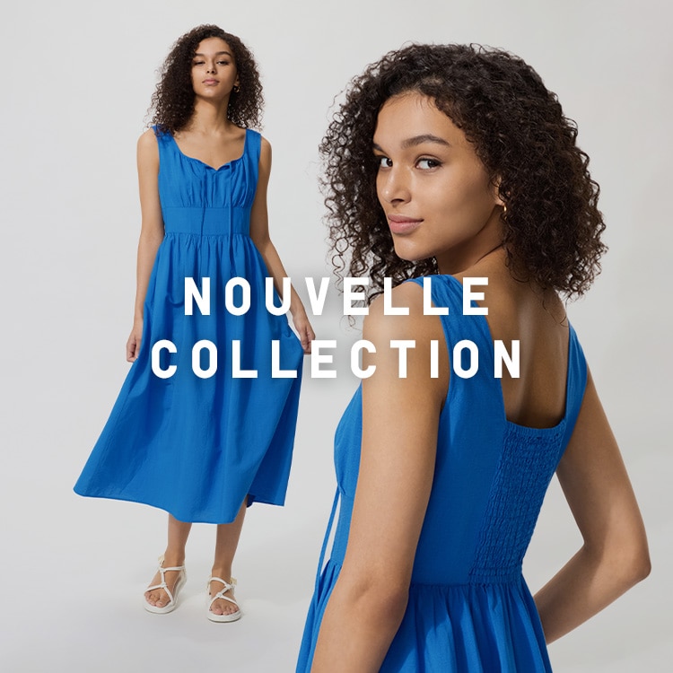 Nouvelle collection. Redirige vers la page des nouveautés pour femme