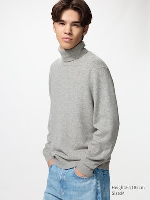 100% Cashmere Turtleneck Jumper