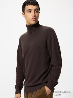 100% Cashmere Turtleneck Jumper