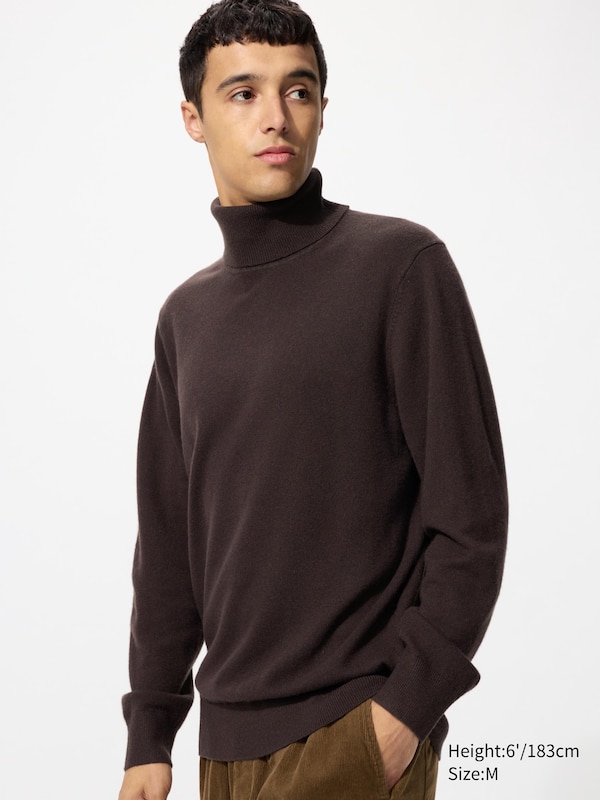 100% Cashmere Turtleneck Jumper