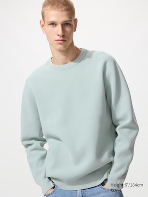 Washable Milano Ribbed Crew Neck Jumper