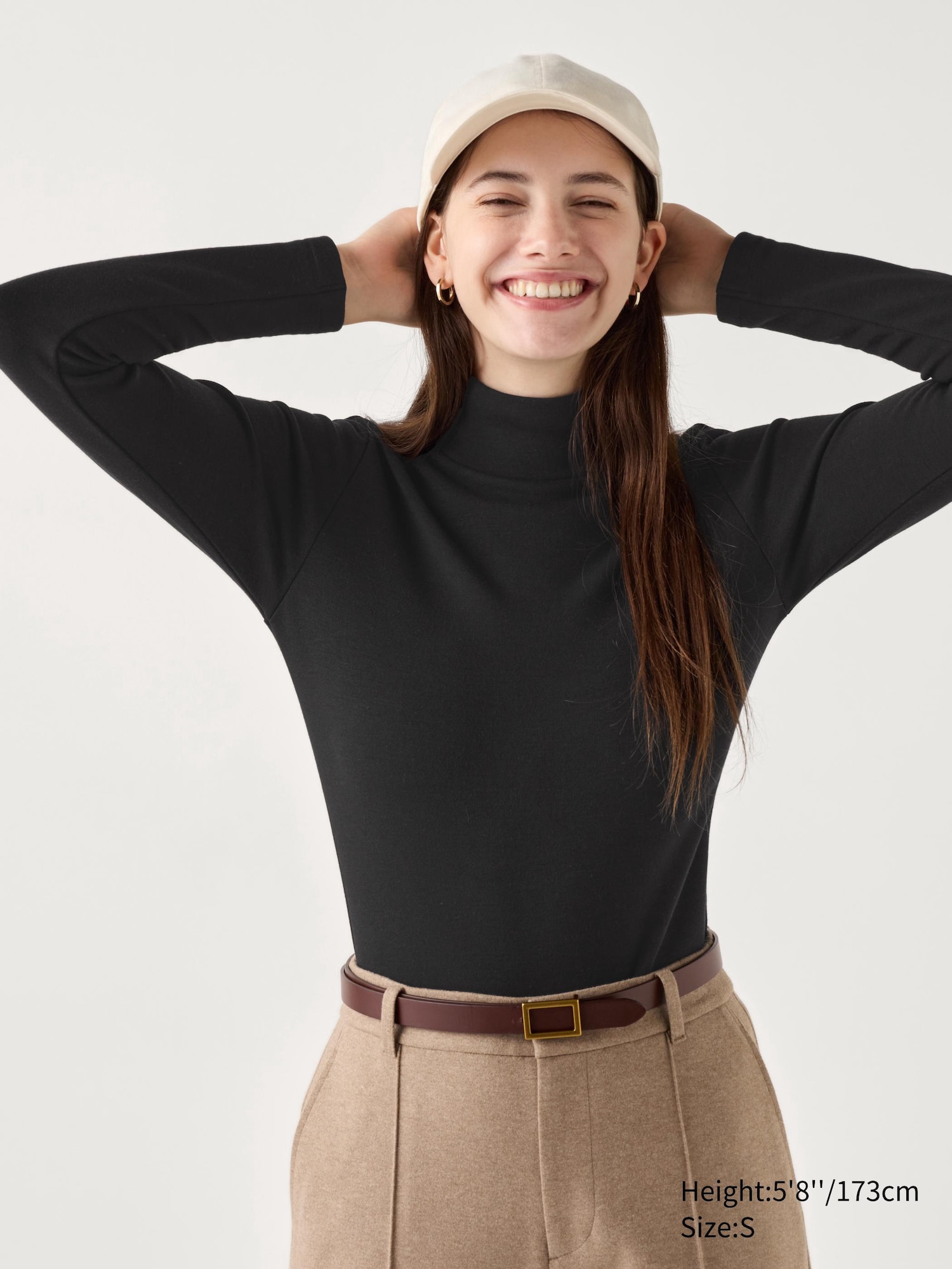 No sleeve turtleneck top best sale