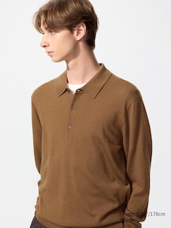 100% Merino Knit Polo