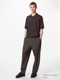 Pleated Wide Trousers
