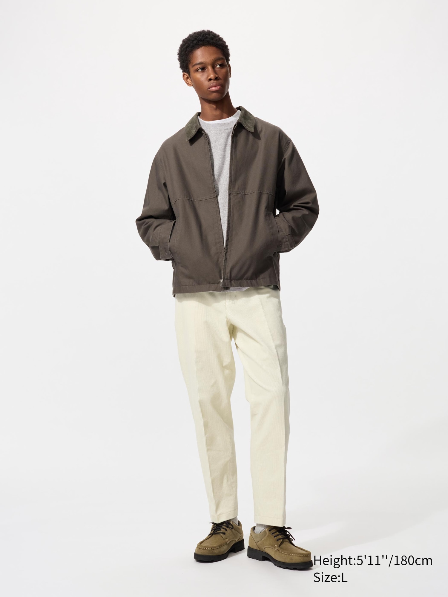 Smart Ankle Trousers (Corduroy)