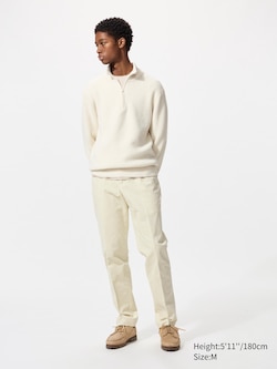 Smart Ankle Trousers (Corduroy, Longer)