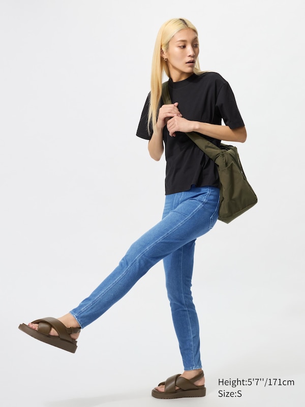 Ultra Stretch Leggings (Denim)
