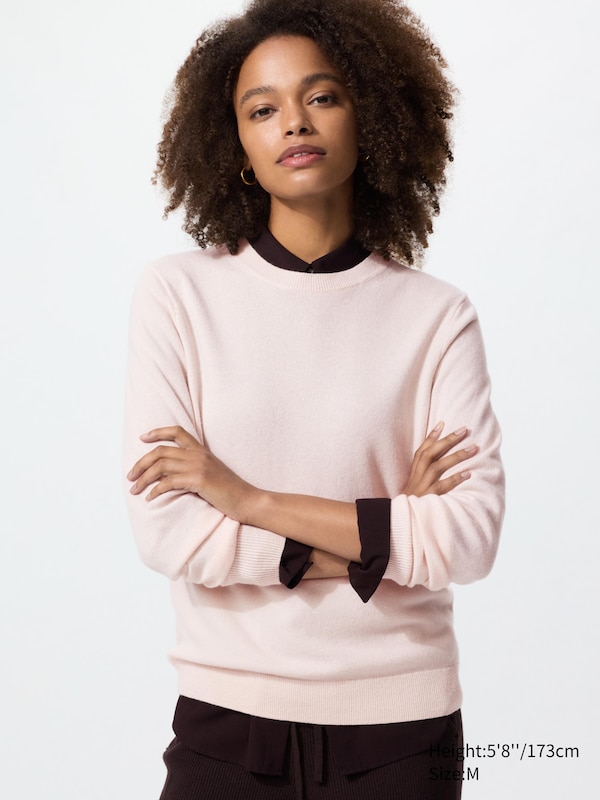 100% Cashmere Crew Neck Jumper