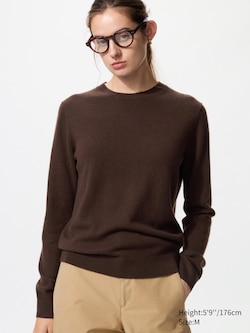 100% Cashmere Crew Neck Jumper