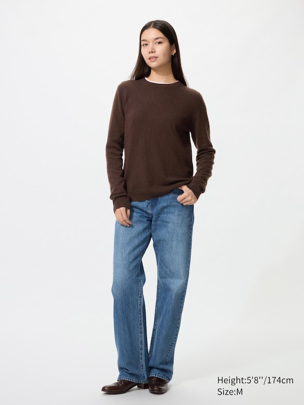 100% Cashmere Crew Neck Jumper