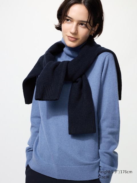 Uniqlo 100% Cashmere Turtleneck Jumper