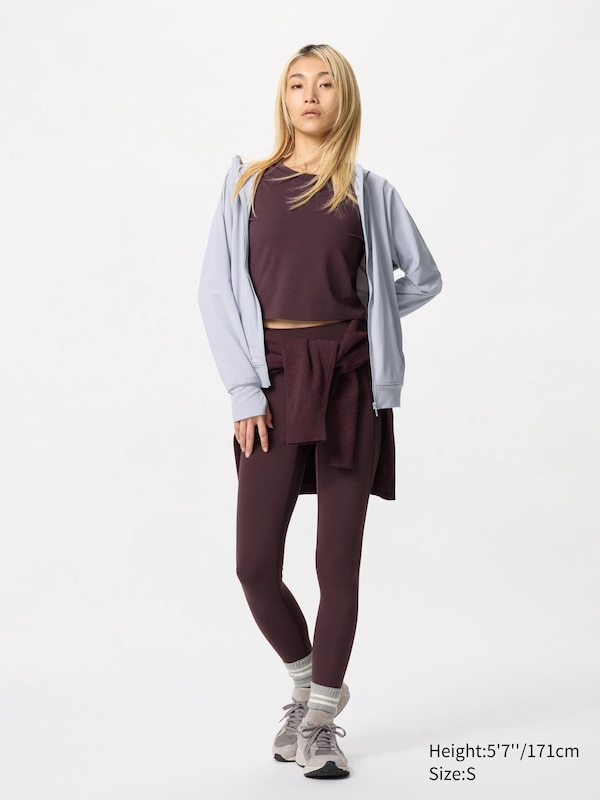 WOMEN AIRism UV PROTECTION FULL ZIP-HOODIE