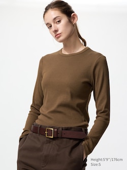 Soft Ribbed T-Shirt (Long Sleeve)