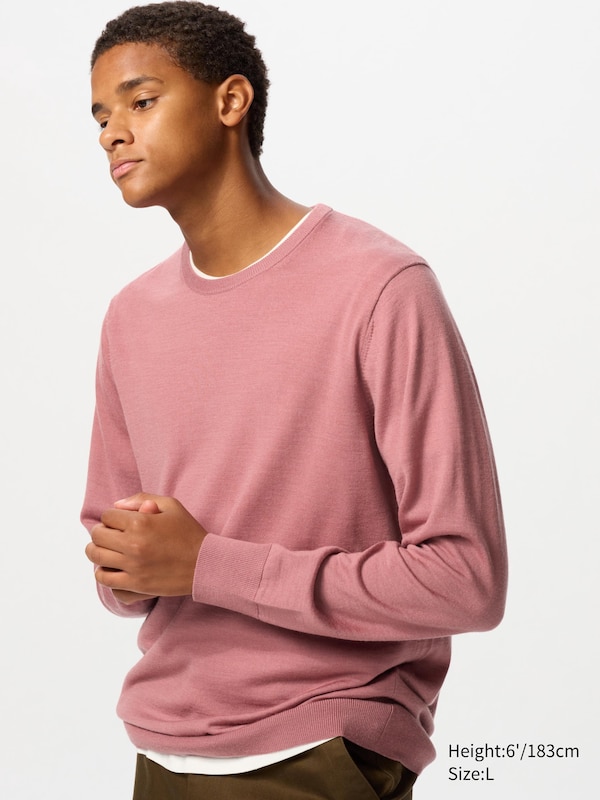 100% Merino Crew Neck Jumper