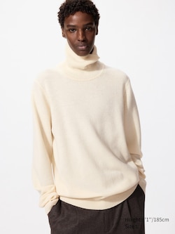 100% Lambswool Turtleneck Jumper